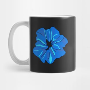 Bright Blue Scrunchie Mug